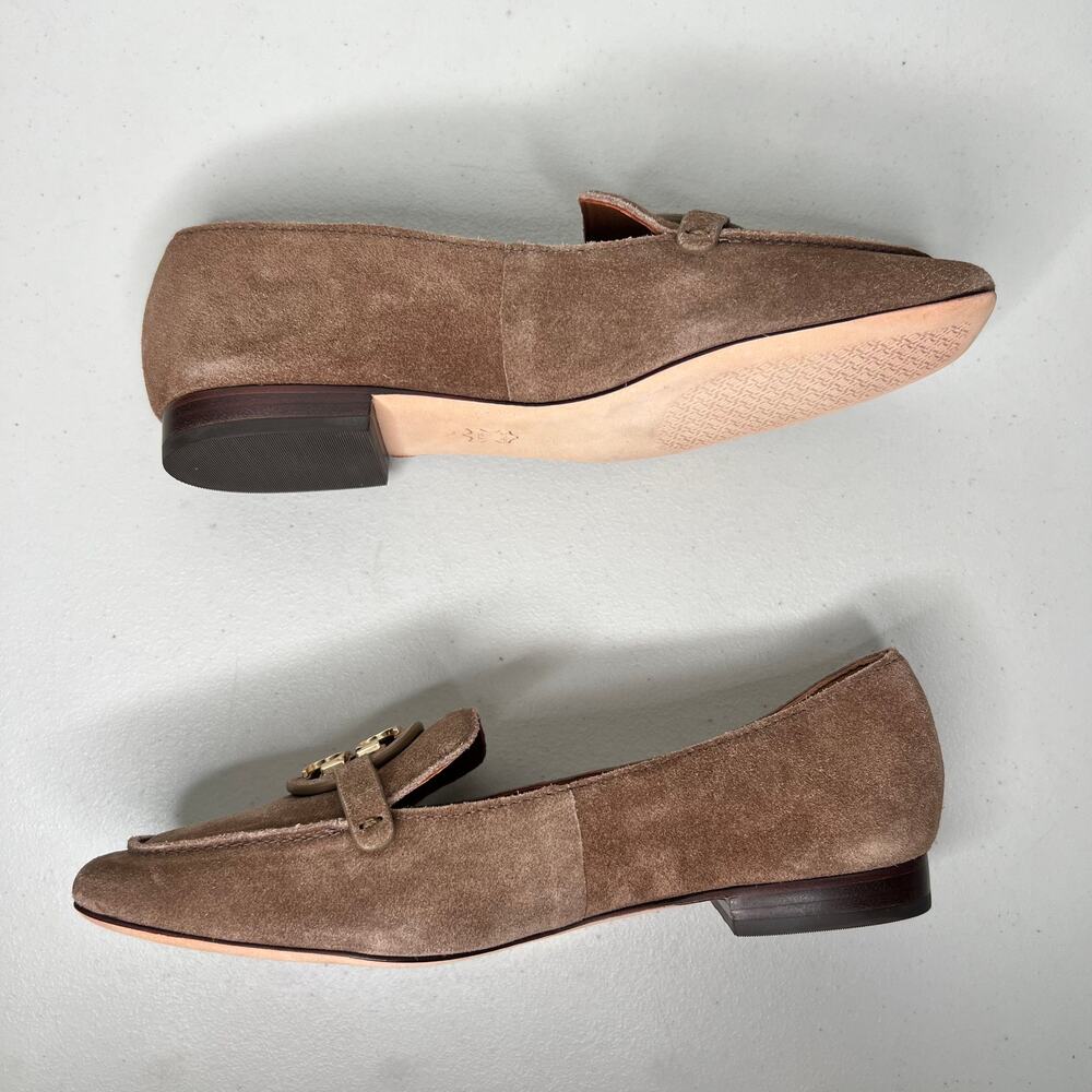 Tory Burch Miller Suede Loafers Size 7 - Picture 4 of 10